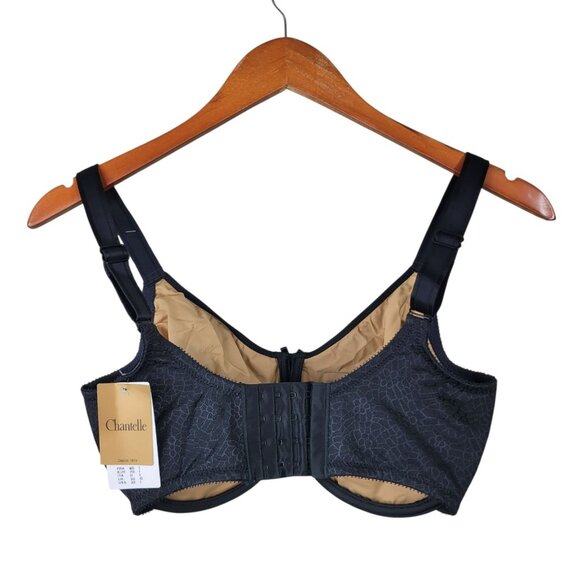 NEW Chantelle C Magnifique Seamless Minimizer Underwire Bra US Size 32I Black - Picture 3 of 8
